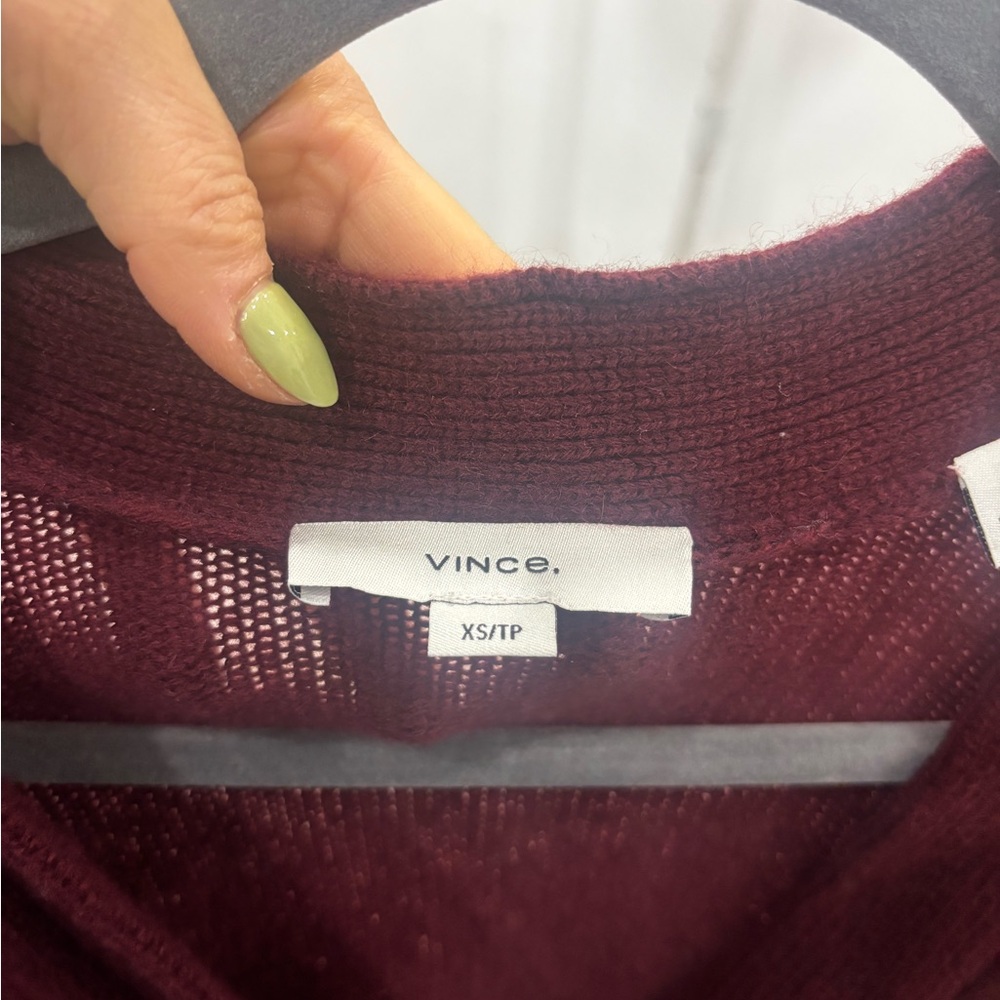 Boxy Wool & Cashmere Theory Cardigan - Picture 4 of 6